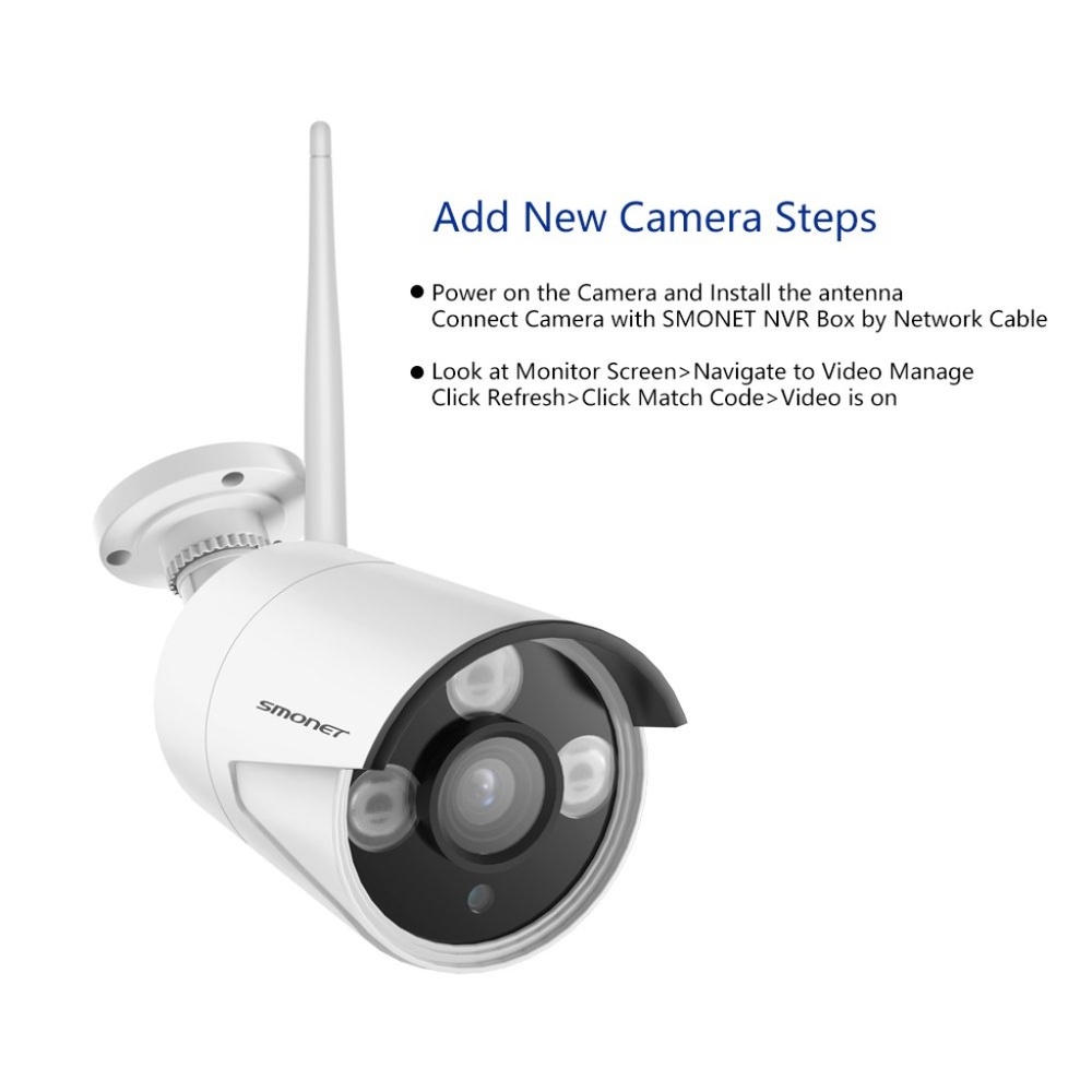 SMONET 720p  Surveillan CCTV Waterproof Outdoor